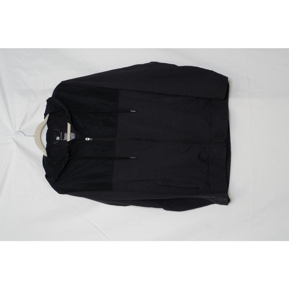 All in Motion Men's Black Full-Zip Hoodie Sweatshirt, Size Medium